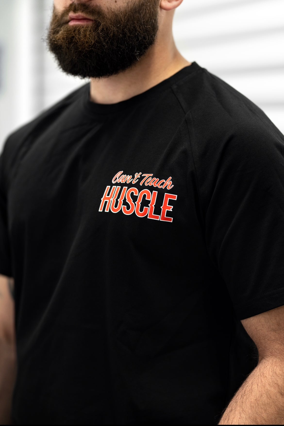 Can't teach Huscle tee