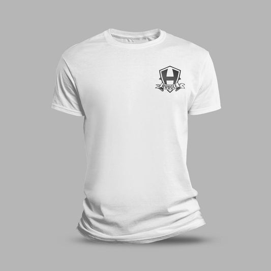 WHITE BADGE TEE